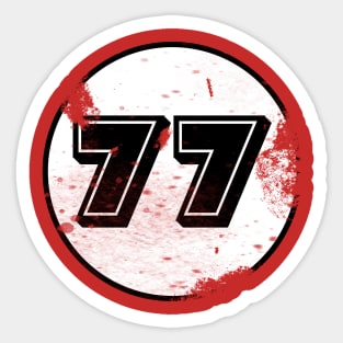 Vintage 77 Sticker